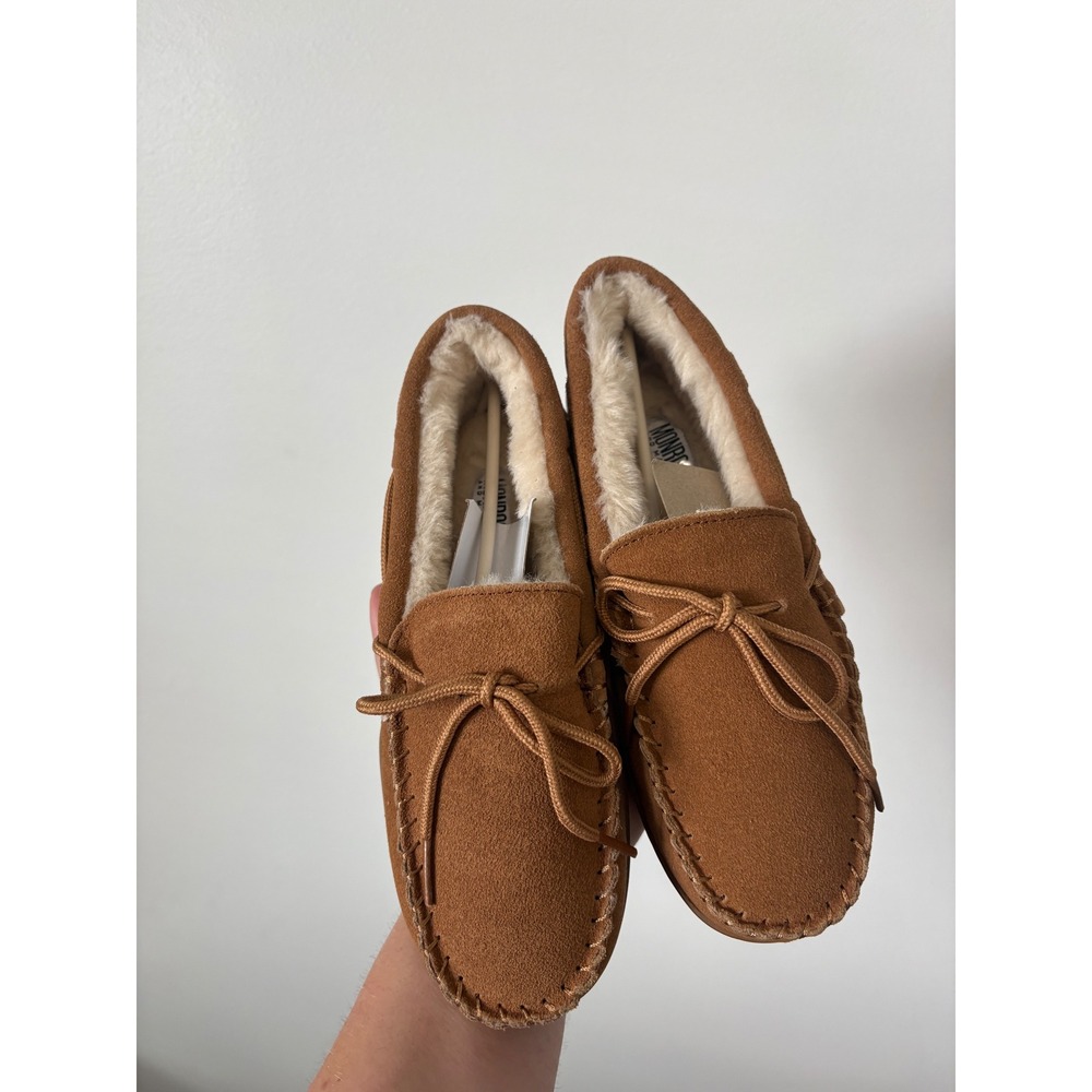 New Monroe and Main Suede Moccasins – Brown – Women's Size 6 - Picture 2 of 6